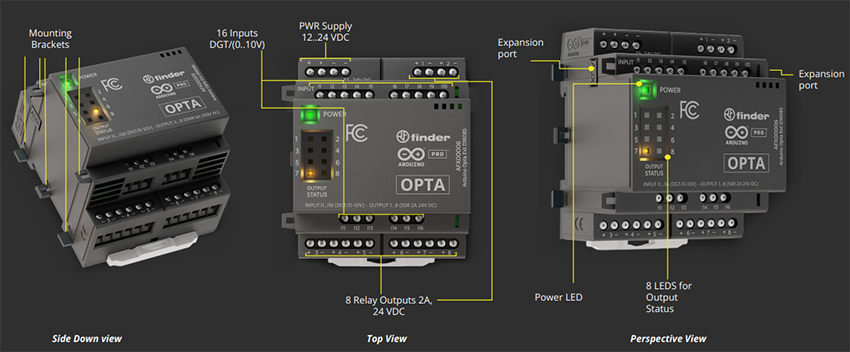 Arduino D1608x Pro Opta®数字扩展